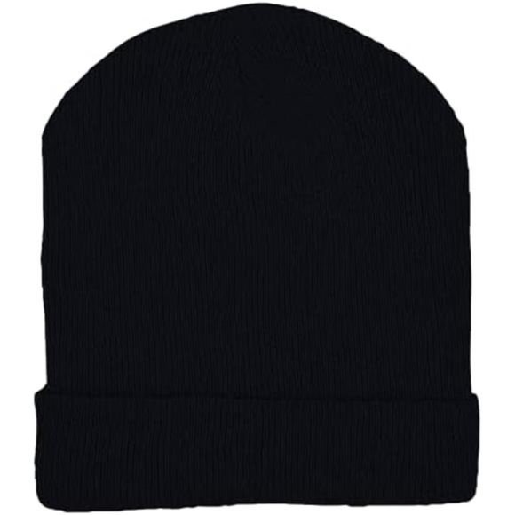 12 Pack Winter Beanie Hats for Men Women, Warm Cozy Knitted Cuffed Skull Cap - Picture 4 of 7
